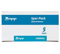 Kopp Venice 400229018 Professional Pack with 5 Double Cover Frames Pure White