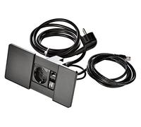 Kopp Versapad 939621017 Flush-Mounted Socket IP20 3400 W Black