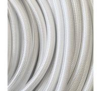 Kopp x 0,75 mm², 2 Meter Textile 3-core H03 VV-F 3 x 0.75 mm², Length 2 m, Fabric Cable for lamp, 250 V, White, 151502082