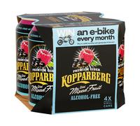 Kopparberg Alcohol-Free Premium Cider With Mixed Fruit 4 X 330ml