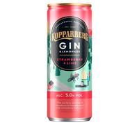 Kopparberg Strawberry Gin & Lemonade 250ml (Abv 5%)