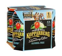 Kopparberg Strawberry & Lime Alcohol Free 4 X 330ml