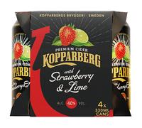 Kopparberg Strawberry & Lime Cider 4x330ml Cans