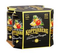 Kopparberg Strawberry & Pineapple - 3.4% 4X330ml