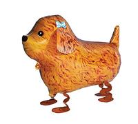 Kopper-24 Airwalker Balloon Poodle Dog - Running Dog Balloon Animal Helium Walking Foil Balloon Decoration for Children Birthday Party Wedding Children Gift JGA Decoration Animal Balloons Running