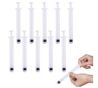 Koprek 10 Pcs 5G Disposable Suppository Applicators for Women, Portable Individually Packing, Smooth Applicator, Care Aid Tools, Suitable for Gels, Creams