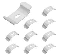 Koprek 10 Pcs Vertical Blind Top Fix Brackets Easy Installation Vertical Blind Clips Top Fixing Vertical Blinds Spare Parts for Home and Office