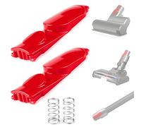 Koprek 2 Pcs Replacement Cleaner Head Clip Latch Tab Buttons for D-yson V7 V8 V10 V11 V15 Vacuum Cleaner Easily Removed and Replaced Tube & Illumination Tool Includes Spring