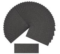Koprek 50 Pcs Sandpaper 80 120 180 240 320 Grit Sand Paper Abrasive Wet and Dry Sandpaper for Wood Finishing, Glass, Wall, Car and Stone Polishing, Sanding Sheets (9 x 3.6 Inch)