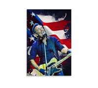 KOPTEW Bruce Springsteen Rock Singer Poster Decorative Painting Canvas Wall Art Living Room Poster Bedroom Painting Wall Art Picture Print Modern Family Room Decor 12 x 18 Inches (30 x 45 cm)