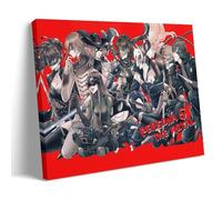 KOPTEW Japanese Animation Persona 5 Poster Decorative Painting Canvas Wall Art Living Room Poster Bedroom Painting Wall Art Picture Print Modern Family Room Decor 16 x 24 Inches (40 x 60 cm)
