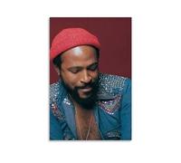 KOPTEW Marvin Gaye Rock Singer Poster Decorative Painting Canvas Wall Art Living Room Poster Bedroom Painting Wall Art Picture Print Modern Family Room Decor 16 x 24 Inches (40 x 60 cm)