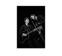 KOPTEW The Everly Brothers Rock Singer Poster Decorative Painting Canvas Wall Art Living Room Poster Bedroom Painting Wall Art Picture Print Modern Family Room Decor 12 x 18 Inches (30 x 45 cm)