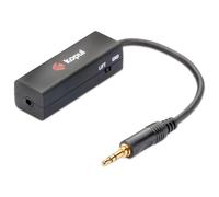 Kopul GLI-35 3.5mm Ground Loop Isolator - Eliminates Hum and Noise with Inline Audio Filter for Computer, TV, Smartphone, Headphones, Car Amplifier, and Stereo Systems