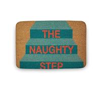 KOPUTE Funny Doormat, The Naughty Step Doormat, Spring Decor Doormat, Welcome Doormat, Seasonal Doormat, Housewarming Gift, Gift For Friends,Indoor Doormat,Front Back Door Mat 43x76cm