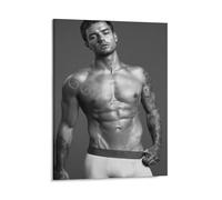 KOPUTE Gay Man Poster Handsome Round Ass Sexy Muscular Man Poster Canvas Painting Dining Room Decor, Bedroom Art, Wall Decor Living Room, Wall Art, Frameless 20x30inch