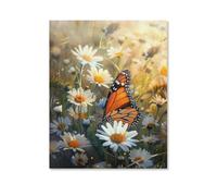 KOPUTE Strange Butterfly Poster Canvas- Perfect for Wall Artrations, Dining Room Decor, Bedroom Art, Wall Decor Living Room, Wall Art, Frameless 20x30inch