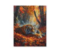 KOPUTE Strange Tiger Poster Canvas- Perfect for Wall Artrations, Dining Room Decor, Bedroom Art, Wall Decor Living Room, Wall Art, Frameless 12x16inch