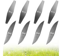 KOQAIIZ 8 Metal Strimmer Blade Replacement Blades for Electric Lawn Mower Lawn Mower Outdoor Power Tools