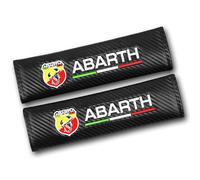 KOQAWSE 2 Pcs Car Seat Belt Pads Cover for Abarth 500e 2022, Seatbelt Strap Cover Car Safety Seat Belt Strap Shoulder Pad Auto Parts
