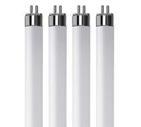 KOR (Pack of 4) LED Direct Replacement T5/DL - T5 6500K Daylight - 9 Watt - 21" - 900 Lumens - Super Long-Life Light Bulbs K22157 No Extra Wiring Needed.