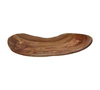 Kora Flat Fruit Tray, Olive Wood, Large