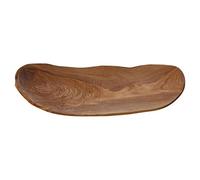 Kora Flat Fruit Tray, Olive Wood, Small