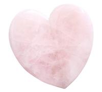 KORA Organics Rose Quartz Heart Facial Sculptor| Depuffing & Lifting Gua Sha | Sculpt & Tone