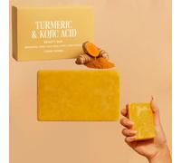 Korabalm Turmeric & Kojic Acid Soap - Get Radiant Skin Naturally！Brighten, Clear & Smooth, Gentle Hydrating Lather for Daily Skincare Routine for Face and Body (1PC)