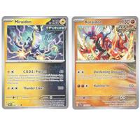 Koraidon & Miraidon - Pokemon - Legendary 2 Card Lot - Surging Sparks 116/191 - 069/191