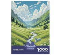 Korat 1000 Pieces Animal Jigsaw Puzzles with Paper Art Perfect for Relaxation for Adults And Kids Age 12 Years Up Fun Challenges 38x26cm/1000pcs