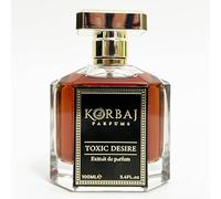 KORBAJ PARFUMS - Toxic Desire Arabic Perfume for Men and Women, EDP Eau de Toilette for Men with Cognac Oil, Absolute Oak, Ci