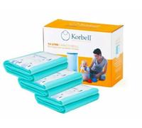 Korbell Refill Liners Sacks 3-Pack Nappy Bin 16L 19L 9L Plus Mini Value Bio HQ