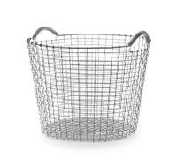 Korbo - Classic 50 Basket, Galvanized - Silver