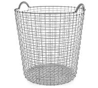 Korbo - Classic 65 Basket, Galvanized - Silver