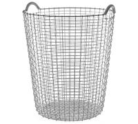 Korbo - Classic 80 Basket, Galvanized - Silver