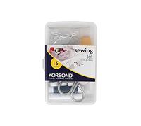 Korbond 15-Piece Sewing Kit, Multi-Colour