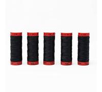 KORBOND 150m Polyester Top Stitch - Nearly Black - 5 x 30m Reels - All Purpose Finishing Sewing Thread