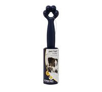Korbond 4.9m Friendly Lint Roller-33 Sticky Citrus Scented Paper Sheets- Suitable for All Fabric Types-Removes Pet Hair from Any Surface and Clothes-No Residue, White, 1 Pack