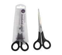 Korbond 6" All Purpose Scissors- Embroidery Craft Mini Sewing Shears, Small Paper Scissors, Office Scissor, Heavy Duty Sharp Precision Blades, Ambidextrous for School and Adults Craft Supplies
