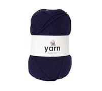Korbond DK Navy Yarn - 100g Acrylic Yarn - Lightweight, Hypoallergenic & Durable (290m Total)