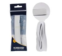 Korbond Elastic White 20mm x 2m - 110387