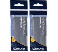 KORBOND HEMMING TAPE GREY 4.5M (Pack of 2)