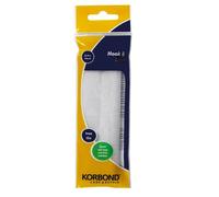 Korbond Hook & Loop 50cm-110114, Iron, White, 2cm x 50cm