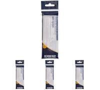 KORBOND Hook&Loop Stick ON White 2CM X 50CM (Pack of 4)