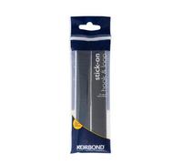 Korbond Hook & Loop Strips Black (50Cm X 2Cm)