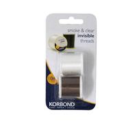 Korbond Invisible Threads Clear & Smoke 2 X 110M One Colour (One Size)