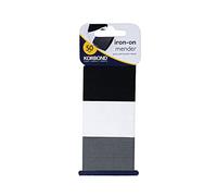 Korbond Iron On Mender 3 Pack - 110084, Black, White and Grey