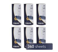 Korbond Lint Roller Refills 6 Pack - 360 Sheets Lint Rollers, Lint Rem