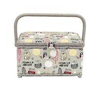 Korbond Nightly Forest Sewing Basket - L14.5cm x W19cm x H26cm